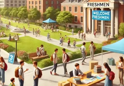 Blog Beitrag Studienberatung PlanZ, Buchtitel – Studienstart, Campus