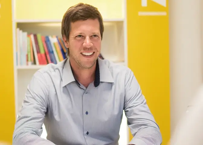 planZ Studienberatung Medizin. Portrait von Patrick Ruthven-Murray