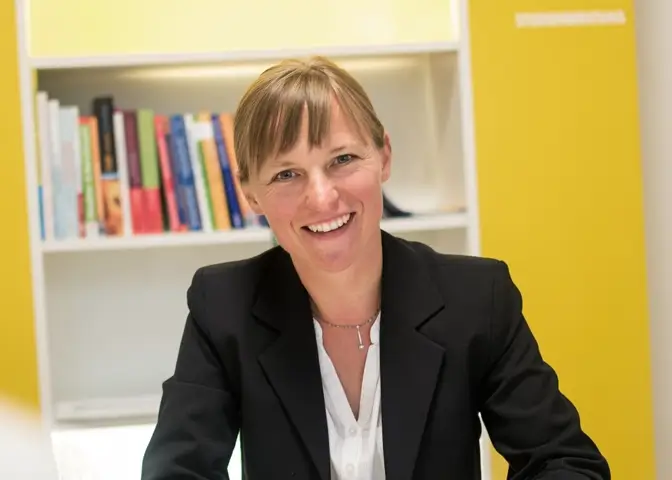 planZ Studienberatung Eignungsdiagnostik. Portrait von Petra Ruthven-Murray