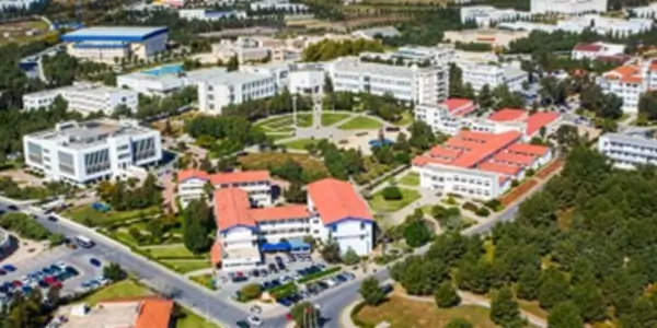 Luftaufnahme Campus Eastern Mediterranean Universität - EMU in Zypern